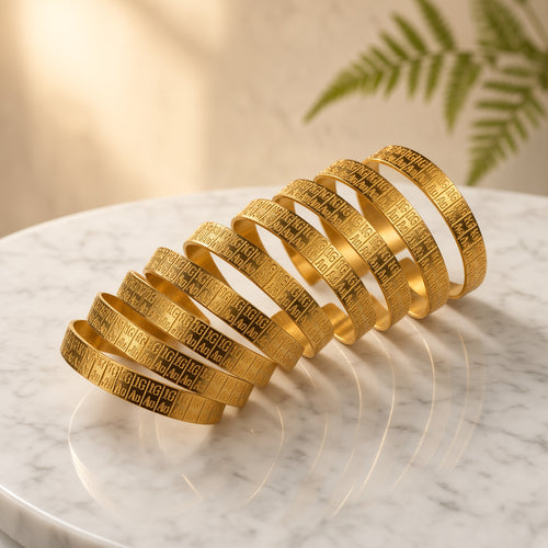 Gold cuff - wearable bullion