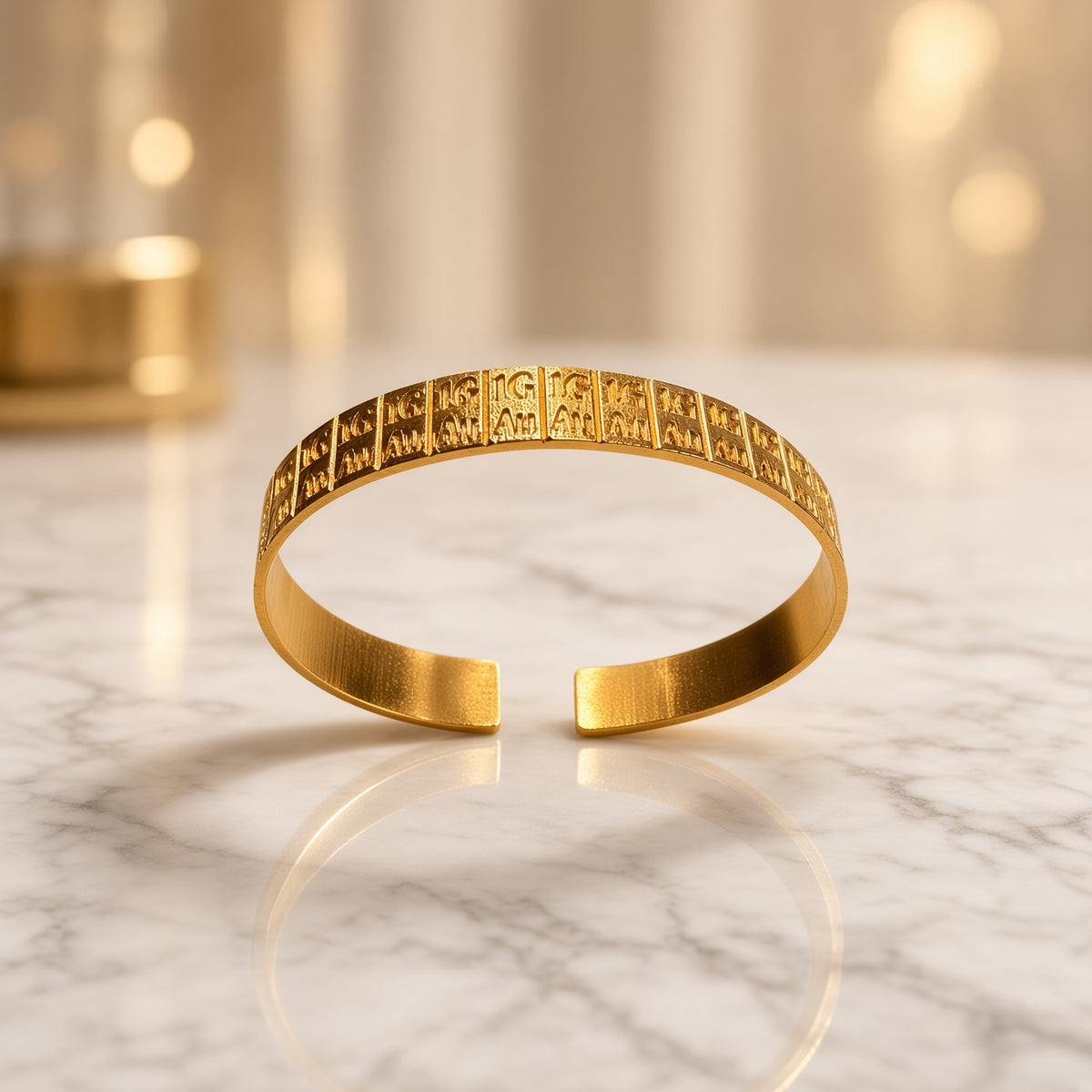 Gold cuff - wearable bullion