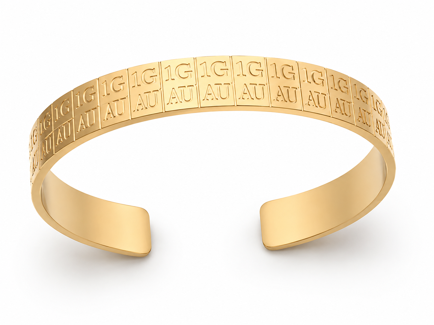 Gold cuff - wearable bullion