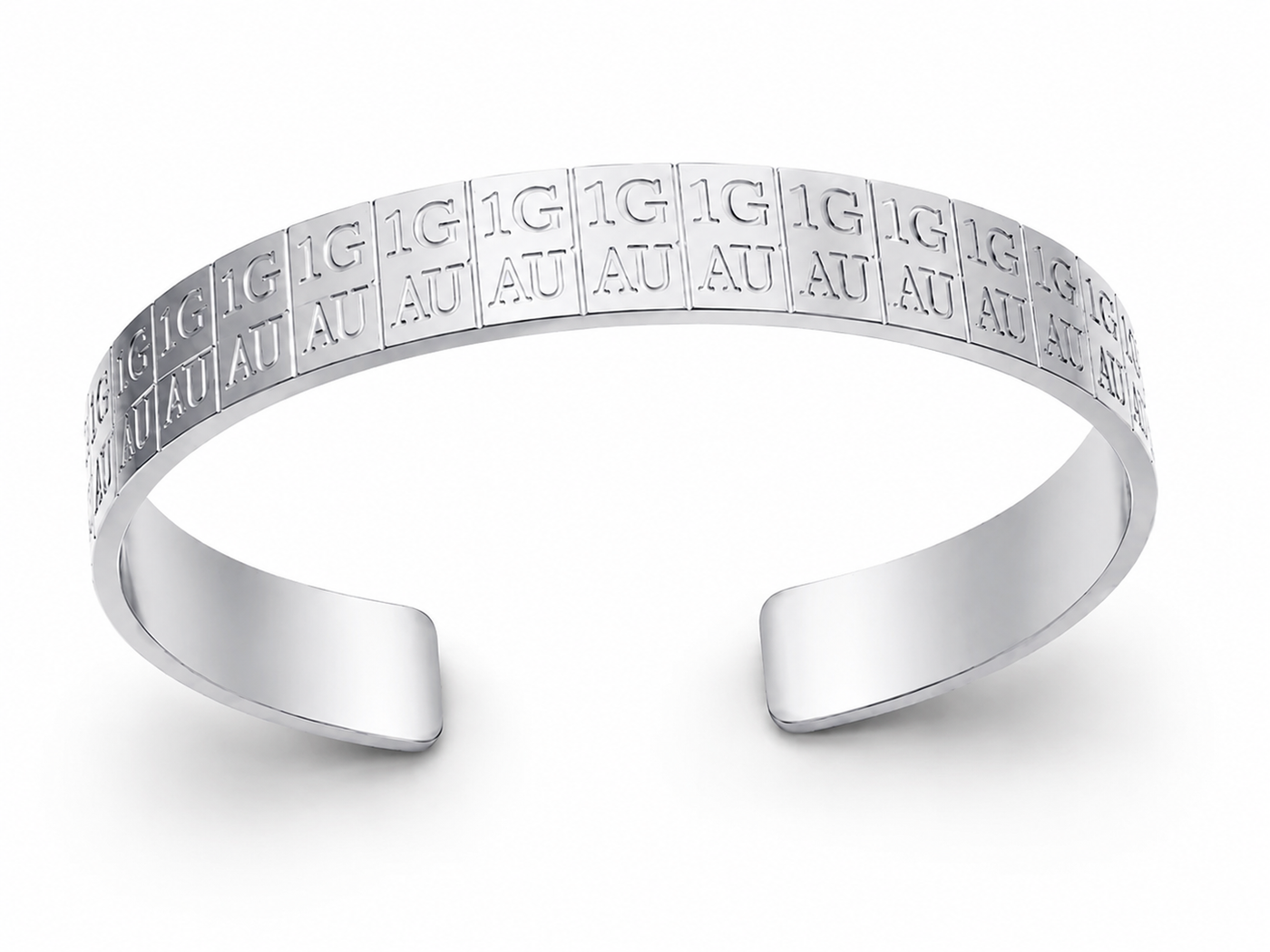 Platinum cuff - wearable bullion
